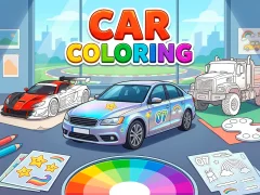 Gra Car Coloring w Internecie