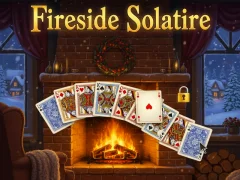 Gra Fireside Solitaire w Internecie