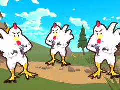 Gra Chicken shooter io w Internecie