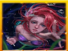 Gra Mermaid Ariel Princess Jigsaw Puzzle w Internecie