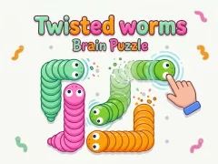 Gra Twisted worms Brain Puzzle w Internecie