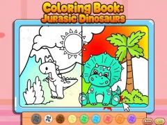 Gra Coloring Book: Jurassic Dinosaurs w Internecie