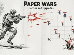 Gra Paper Wars: Battles and Upgrades w Internecie
