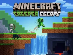 Gra Minecraft Creeper Escape w Internecie