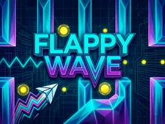 Gra Flappy Wave w Internecie