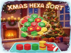Gra Xmas Hexa Sort w Internecie