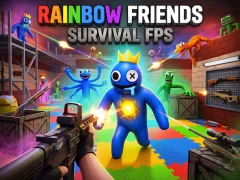Gra Rainbow Friends Survival FPS w Internecie