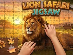 Gra Lion Safari Jigsaw w Internecie