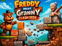 Gra Freddy Meet Granny Clash 2026 w Internecie
