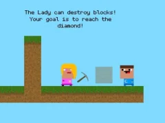 Gra Lady And Nubik Build And Dig w Internecie