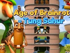 Gra Age of Brainrot Tung Sahur w Internecie