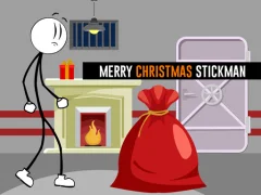 Gra Merry Christmas Stickman w Internecie