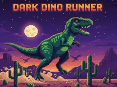 Gra Dark Dino Runner w Internecie