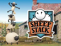 Gra Shaun The Sheep Sheep Stack w Internecie
