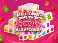 Gra Mahjongg Dimensions Candy 640 seconds w Internecie