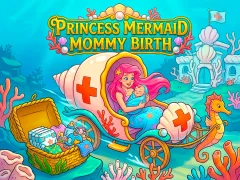 Gra Princess Mermaid Mommy Birth w Internecie