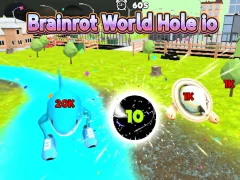 Gra Brainrot World Hole io w Internecie