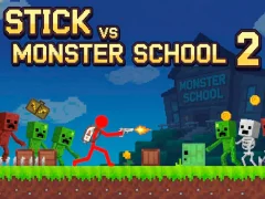 Gra Stick vs Monster School 2 w Internecie