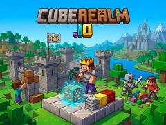 Gra CubeRealm.io w Internecie