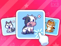 Gra Cute Animal Cards w Internecie