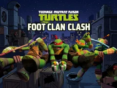 Gra Teenage Mutant Ninja Turtles Foot Clan Clash w Internecie