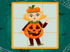 Gra Halloween Puzzles w Internecie