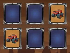 Gra Monster Trucks Memory w Internecie