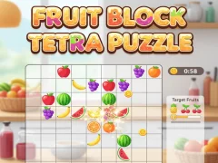 Gra Fruit Block Tetra Puzzle w Internecie