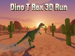 Gra Dino T Rex 3D Run w Internecie