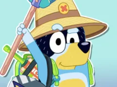 Gra Jigsaw Puzzle: Bluey Happy Father's Day w Internecie