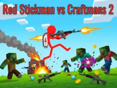 Gra Red Stickman Vs Craftmans 2 w Internecie