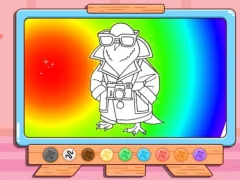 Gra Coloring Book: Spionero Golubiro w Internecie