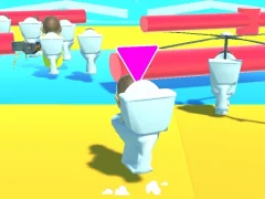 Gra Fall Boys Skibidi Toilet w Internecie
