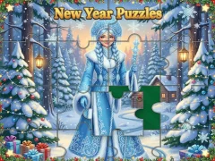 Gra New Year Puzzles w Internecie