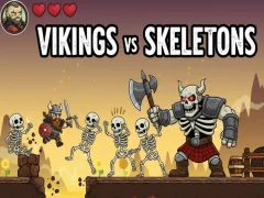 Gra Vikings Vs Skeletons w Internecie
