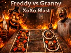 Gra Freddy vs Granny XoXo Blast w Internecie