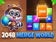Gra 2048 Merge World w Internecie