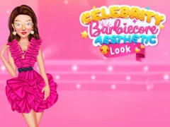 Gra Celebrity BarbieCore Aesthetic Look w Internecie