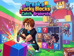 Gra Break a Lucky Blocks: Catch Brainrots w Internecie