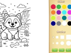 Gra Dog Coloring Book w Internecie