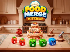 Gra Food Merge Kitchen w Internecie