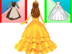 Gra Princess Dress Up Run w Internecie