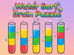 Gra Water Sort Brain Puzzle w Internecie