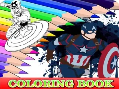 Gra Coloring Book for Captain America w Internecie