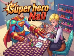 Gra Super hero Nail w Internecie
