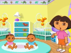 Gra Dora the Explorer Dora's Playtime with the Twins w Internecie