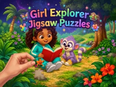 Gra Girl Explorer Jigsaw Puzzles w Internecie