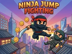 Gra Ninja Jump fighting w Internecie