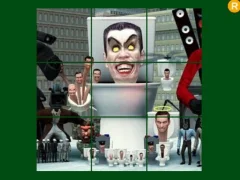 Gra Skibidi Toilet Sliding Puzzle w Internecie