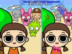 Gra Sprunki and Squid Game Difference w Internecie